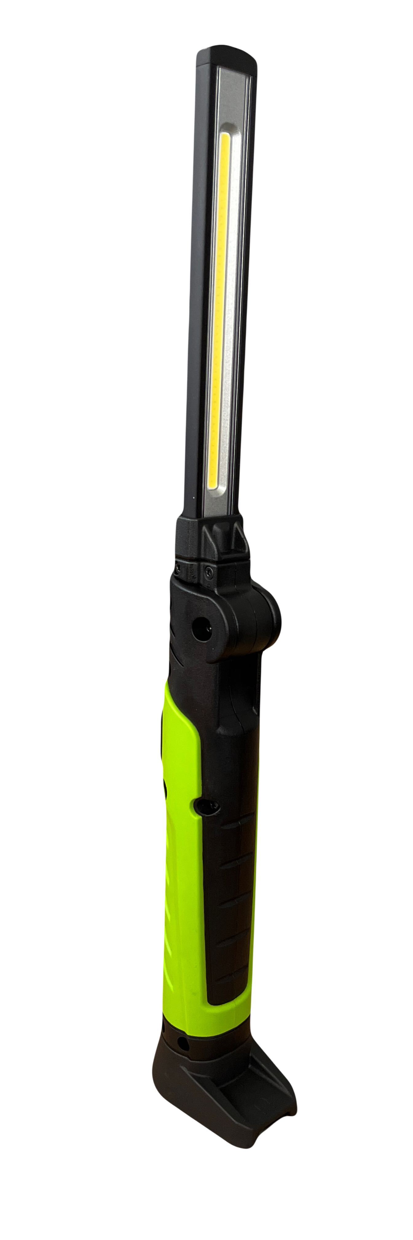 LIGHT Rechargeable Heavy Duty Foldable Slim Light Torch 700 Lumens - Green