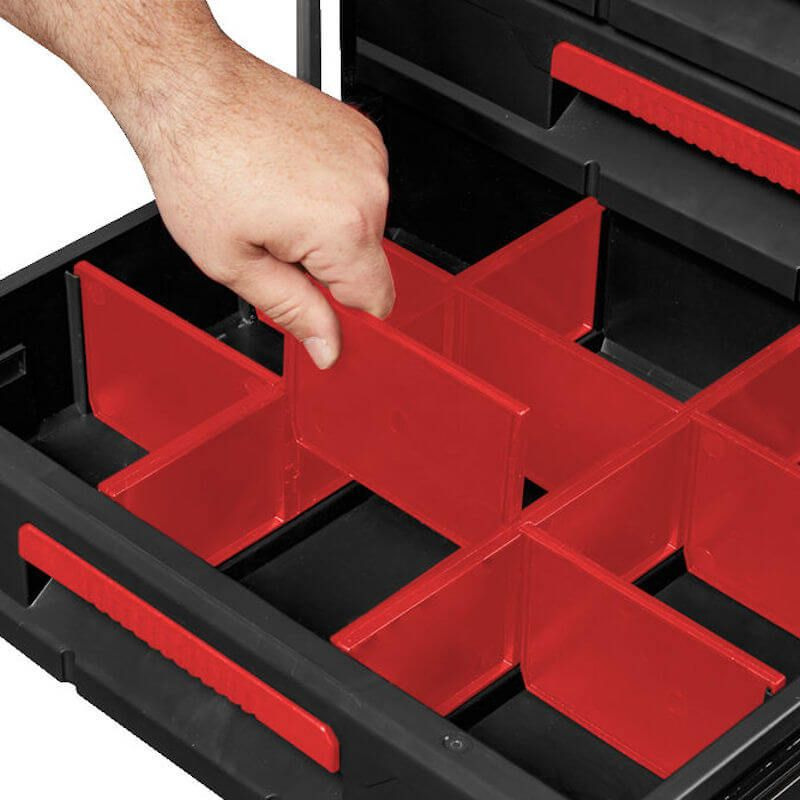 Milwaukee Packout 3 Drawer Tool Box Modular Storage System 4932472130